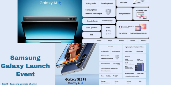 Samsung Galaxy Event September 2025: A Powerful Launch of S25FE and Tab S11 and S11 Ultra
