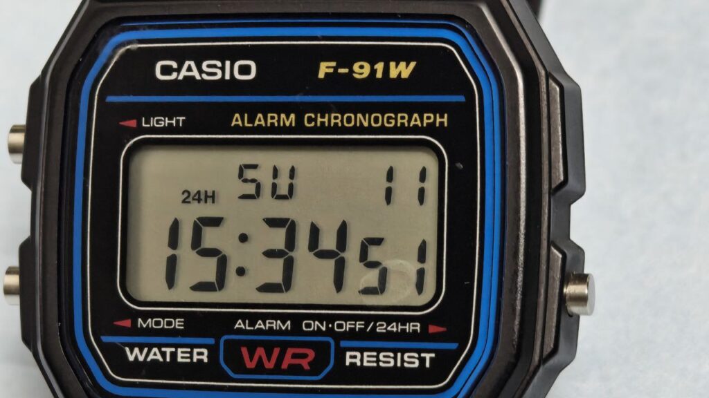 Casio F91W Watch