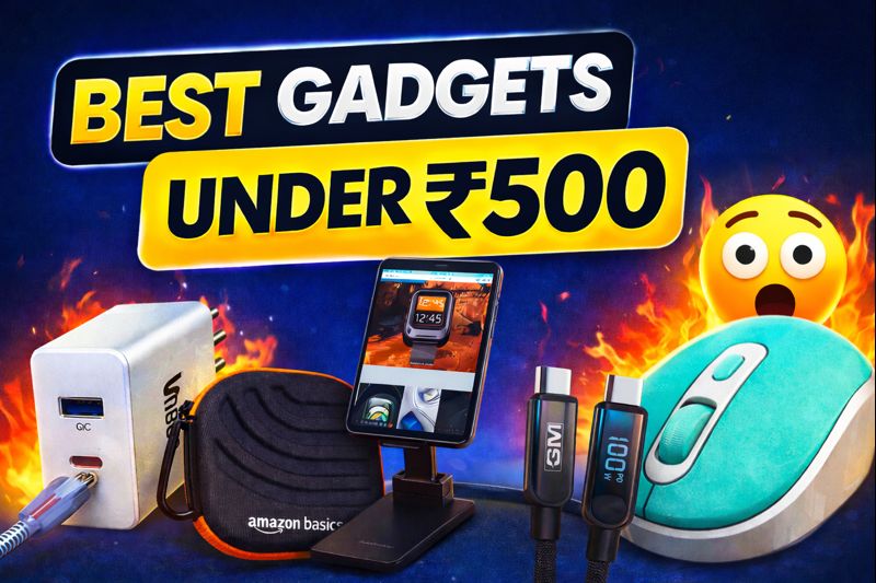 Best Gadgets Under ₹500 in India (2026): Budget Tech That Is Actually Useful