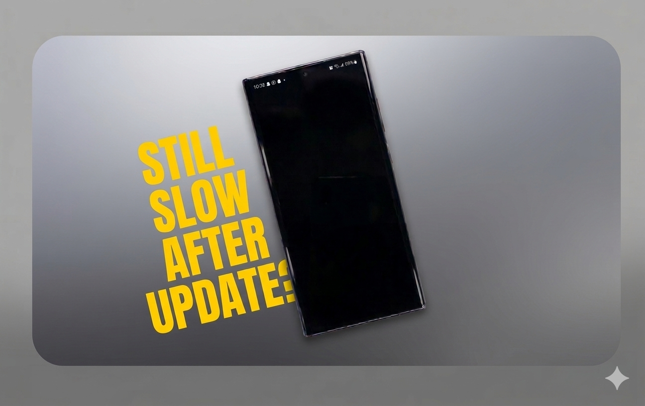 why phone gets slow after update